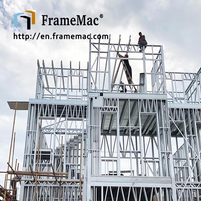 light steel house frame machine